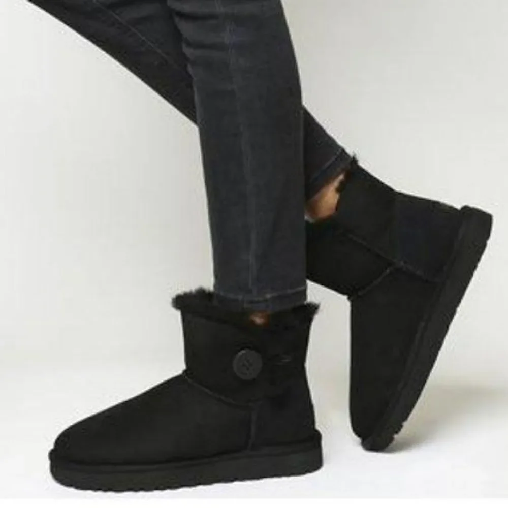 Ugg Mini Bailey Button Boots - Picture 1 of 6